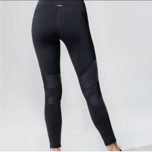 MICHI moto zip legging